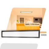 Luminária Painel Led 17x122 36w Embutir Retangular