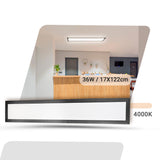 Luminária Painel Led 17x122 36w Embutir Retangular