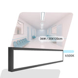 Luminária Painel Led 20x120 36w Sobrepor Retangular