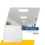 Luminária Painel Led 60x60 48w Sobrepor Quadrado