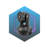 Moving 60w Head Spot Led 8 Cores Wash 6 Leds