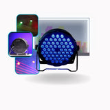 Canhão Refletor Par Led 54 Leds 3w Real Rgb