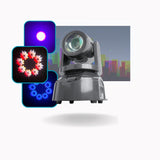 Moving Strobo Led Head Led Beam 100w Rgbw E Gobo Giratório