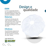 Plafon Led de Teto 26cm c/forma de Flor 18w