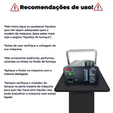 Máquina de Fumaça com Globo Multi Efeito e 9 LEDs