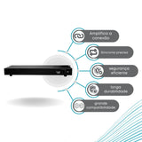 Spliter Divisor DMX Inteligente Com 8 Saídas