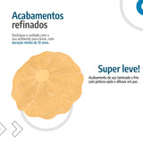 Plafon de Teto led multicor 48cm c/forma de Flor 30-60w