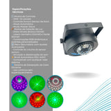 Globo Multi Efeito 35W Bola Maluca RGBW 3 Em 1