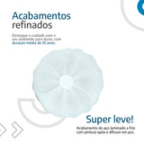 Plafon Led de Teto 26cm c/forma de Flor 18w