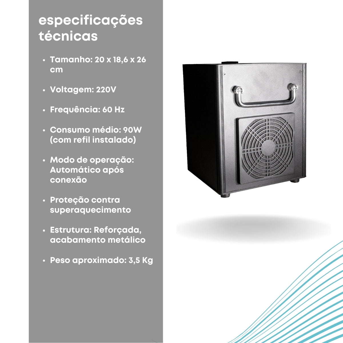 Maquina de Fogo Frio 600w Efeito Faíscas