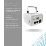 Multi Efeito Globo Led Rgbw Moving Strobo Laser Dmx 3 Efeito