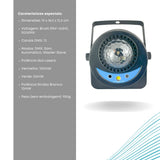 Globo Multi Efeito 35W Bola Maluca RGBW 3 Em 1