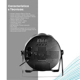 Canhão Refletor Par Led 54 Leds 3w Real Rgb