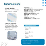 Plafon Teto moderno 3D Diamante Multicor 24w Efeito estrelado