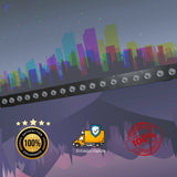 Ribalta Barra De Led Dmx 12w 18 Leds Rgb Turbinada Quadriled