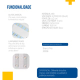 Plafon Led 23X23 18w Sobrepor Quadrado Borda Infinita