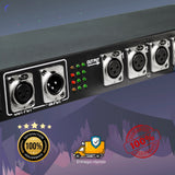 Spliter Divisor DMX Inteligente Com 8 Saídas