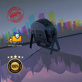 Canhão Refletor Rgb 173 Led Smd Digital Dmx 80w Strobo