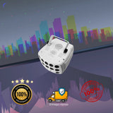 Multi Efeito Globo Led Rgbw Moving Strobo Laser Dmx 3 Efeito
