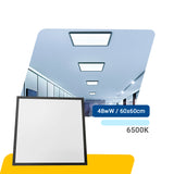 Luminária Painel Led 60x60 48w Sobrepor Quadrado