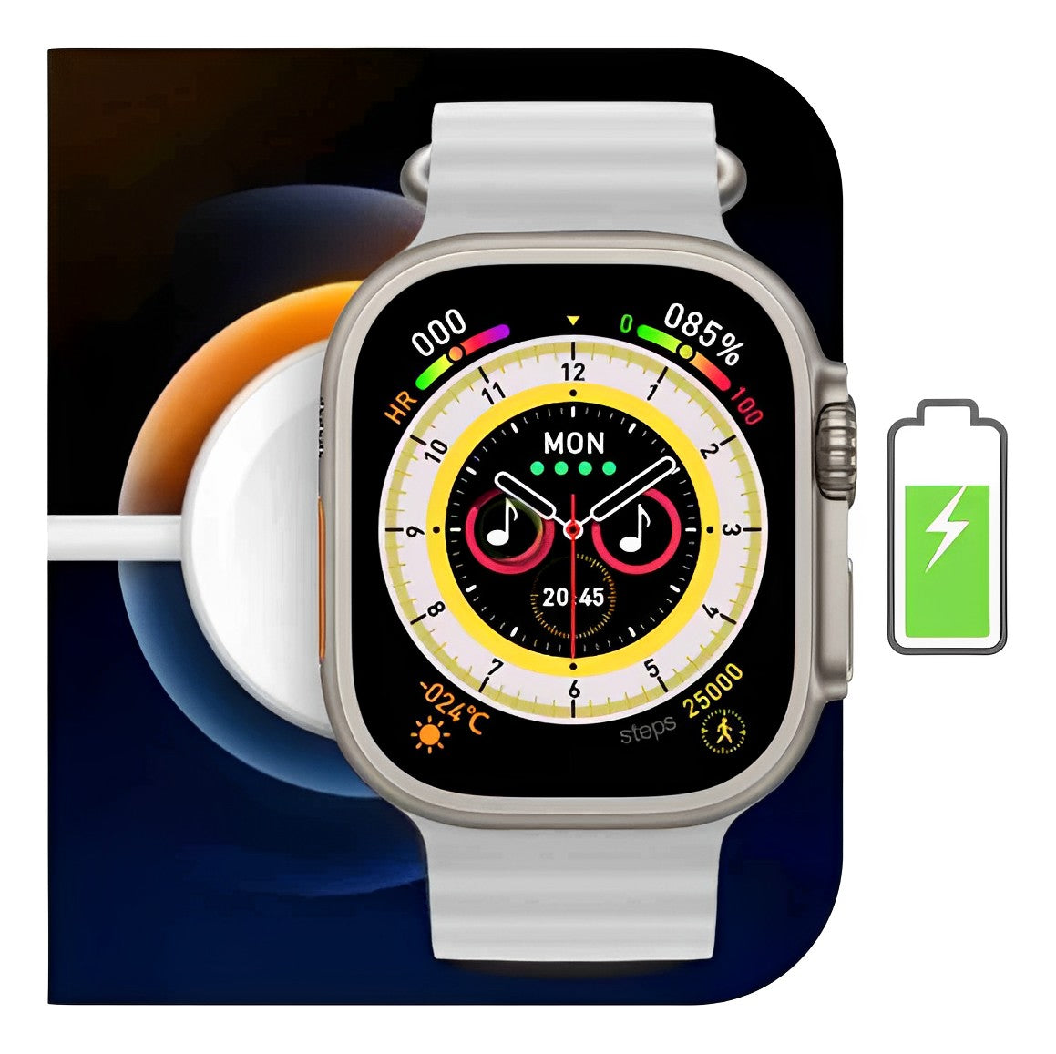 Relogio Smart Watch X8 Ultra Serie 8 Nfc Max Sports Version