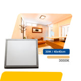 Luminária Painel Led 40x40 30w Sobrepor Quadrado