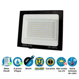 Refletor Super Led Holofote 100w Bivolt A Prova De Água Branco Frio