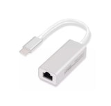 Adaptador Usb-c 3.0 Para Ethernet 10/1000 Mbps Rj45 Type-c