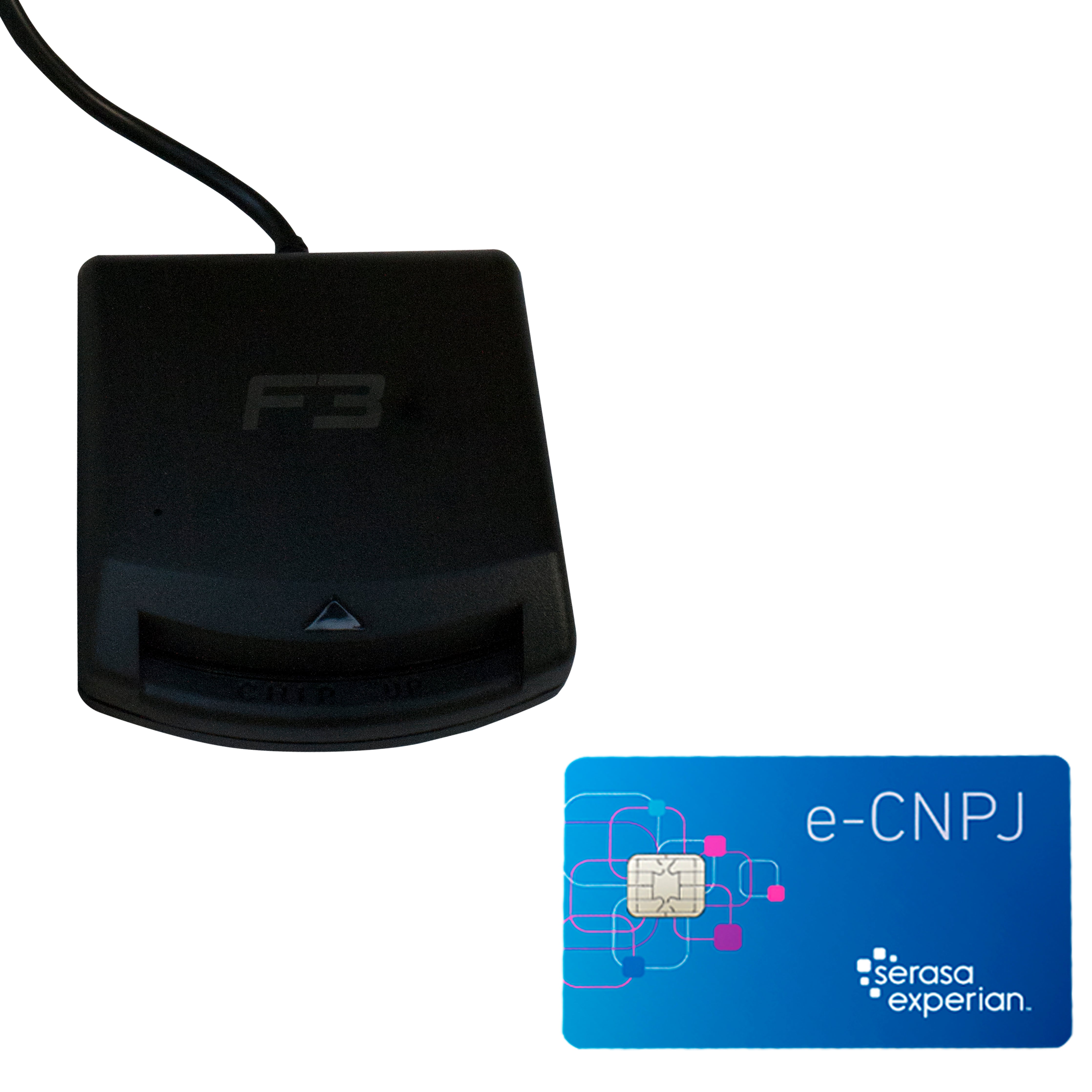 Leitor De Cartão Smart Card Usb Cpf E Cnpj Nfe F-tam 175