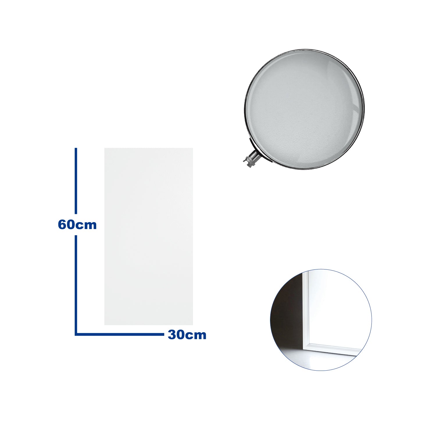 Acrílico para Painel LED Retangular e Quadrado