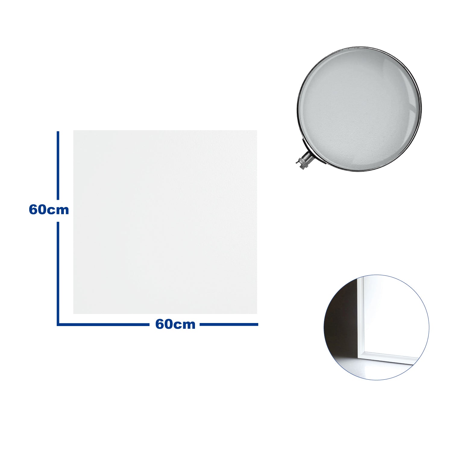 Acrílico para Painel LED Retangular e Quadrado