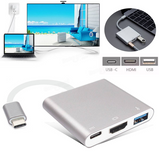 Adaptador Type-c 3 In 1 Usb-c Hdmi Usb 3.1 Macbook 12 118