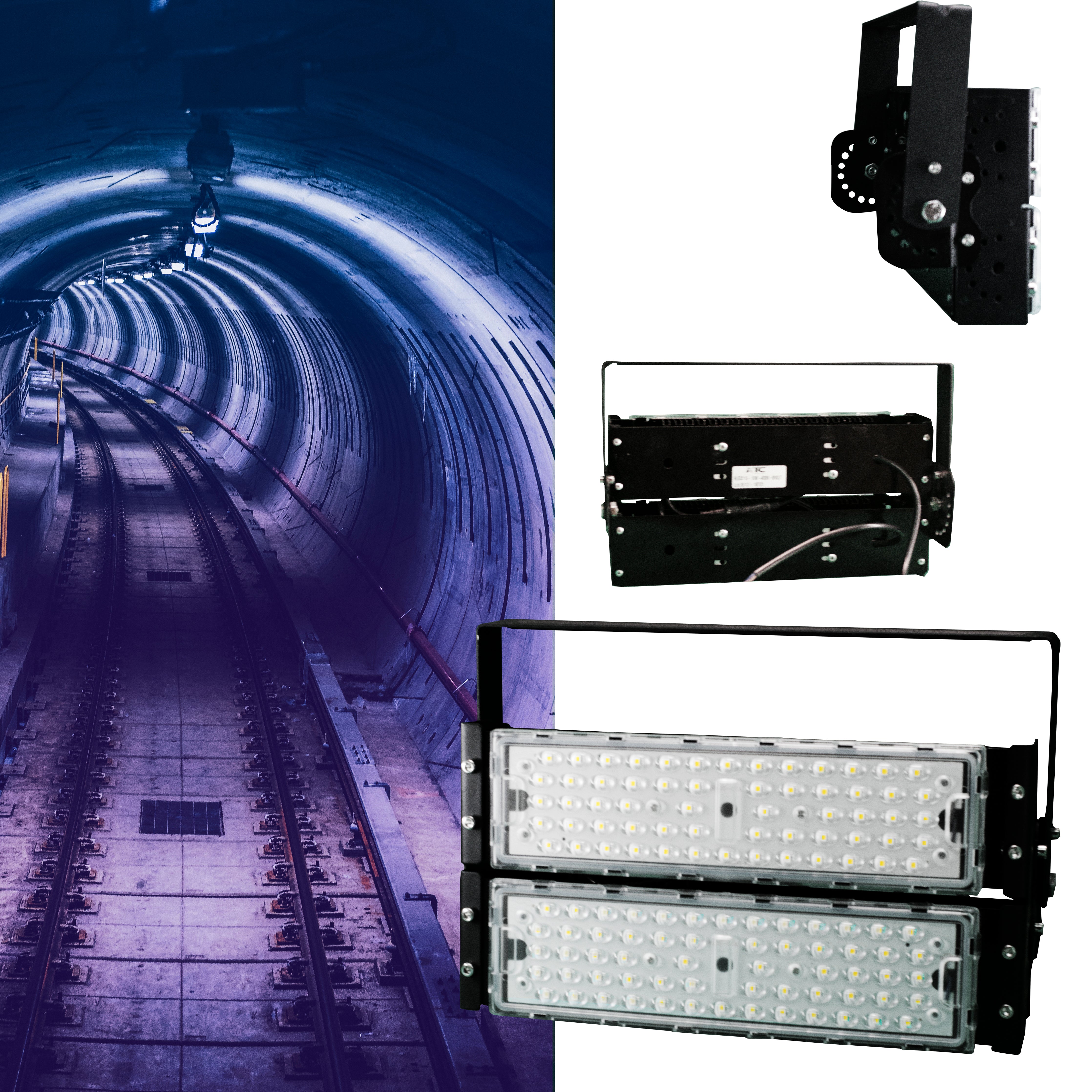 Refletor Led 100w Holofote Modular lp65