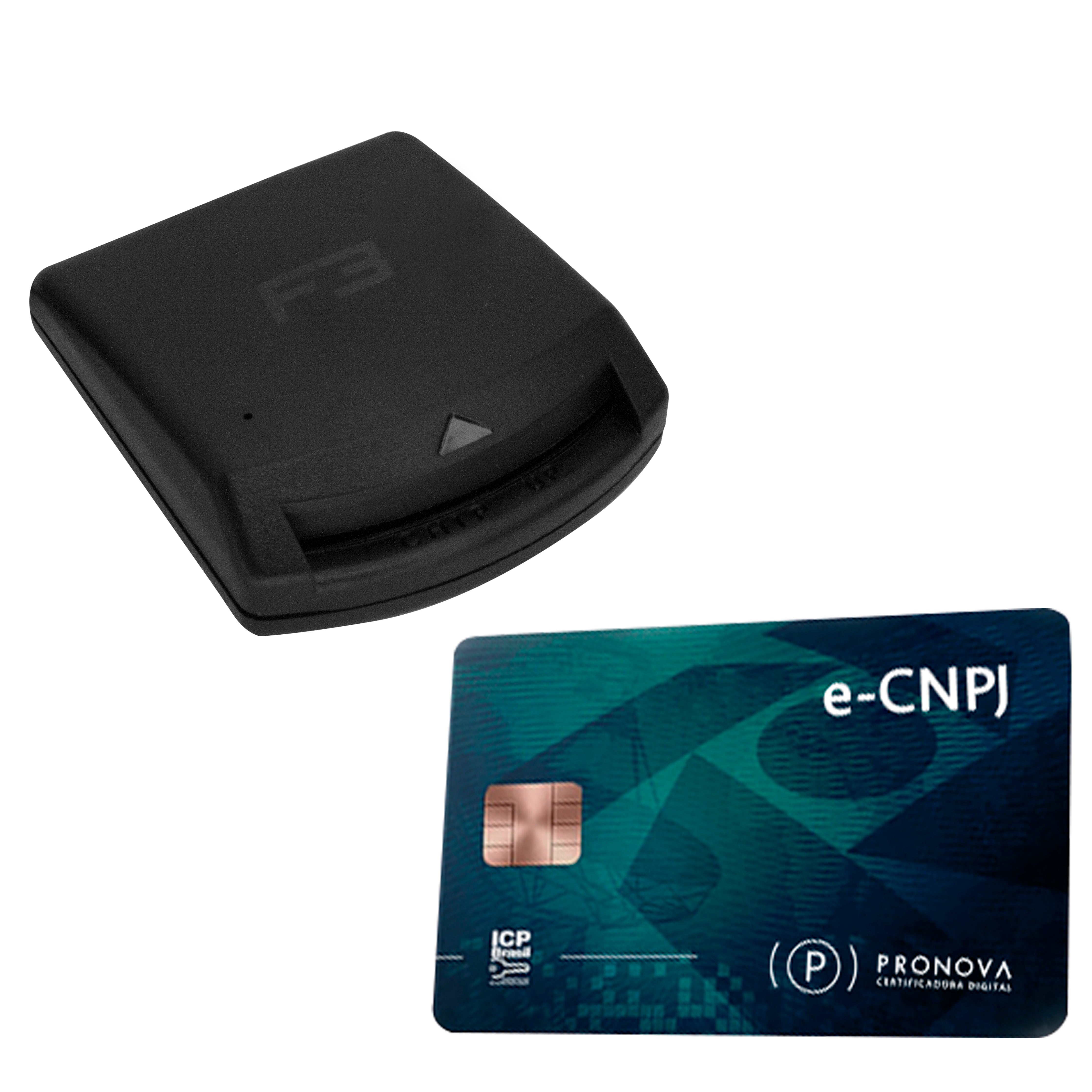 Leitor De Cartão Smart Card Usb Cpf E Cnpj Nfe F-tam 175