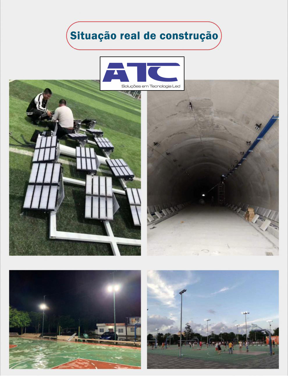 Refletor Led 200w Holofote Modular Lp65