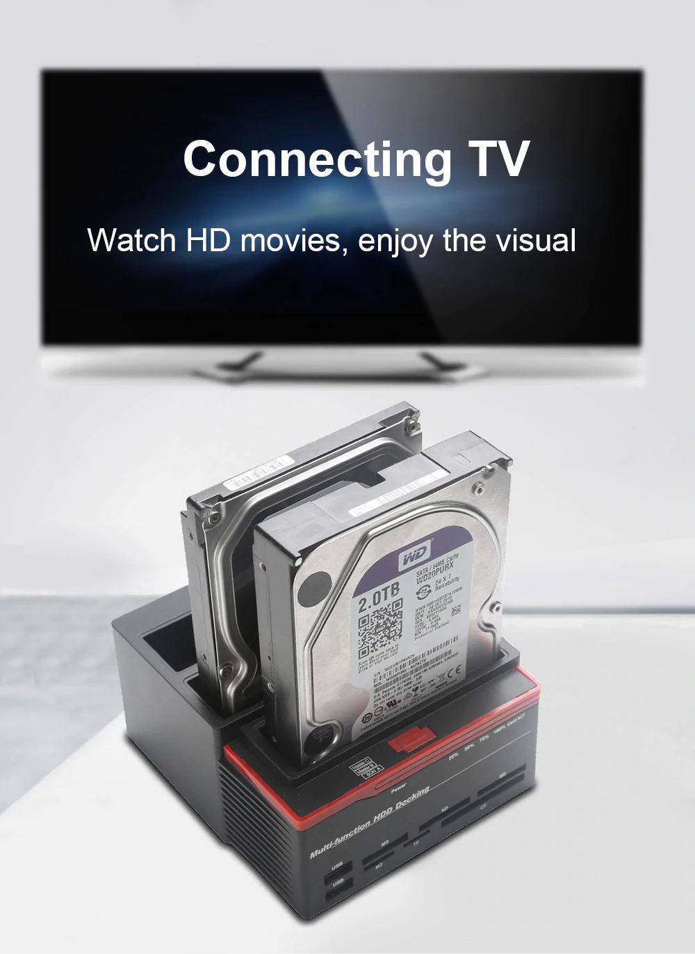 Dock Station Usb 3.0 Clone Hd 3 Hds Ssd 2.5 3.5 Sata Ide