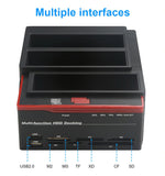 Dock Station Usb 3.0 Clone Hd 3 Hds Ssd 2.5 3.5 Sata Ide