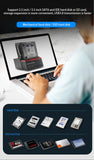 Dock Station Usb 3.0 Clone Hd 3 Hds Ssd 2.5 3.5 Sata Ide