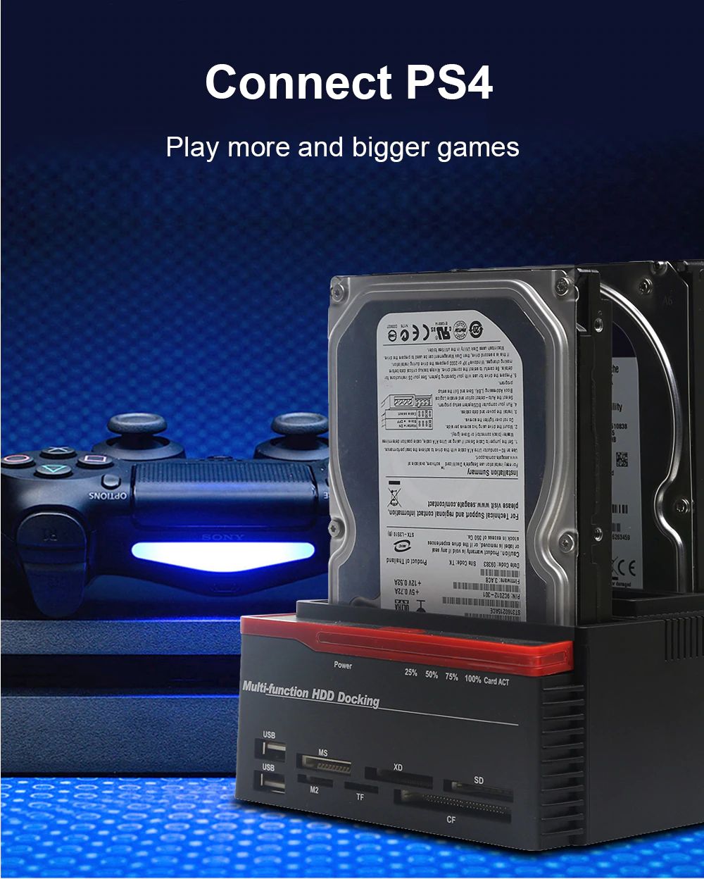 Dock Station Usb 3.0 Clone Hd 3 Hds Ssd 2.5 3.5 Sata Ide