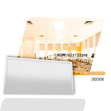 Painel Led 62x122 90W Embutir Retangular Luminária