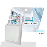Painel Led 22x22cm 48w Sobrepor quadrado Luminária