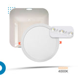 Painel Led 30x30 24W Embutir Redondo Luminária