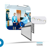 Painel led 32x62 36w Embutir Retangular Luminária