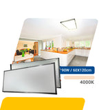 Painel Led 60x120 90W Sobrepor Retangular Luminária