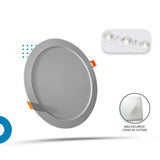 Painel Plafon Led 22cm 18w Embutir Redondo Luminária