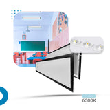 Painel Led 22x122 36W Embutir Retangular Luminária