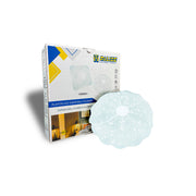 Plafon Led Flower de Teto 26cm c/forma de Flor e brilho 18w