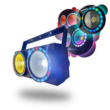 Refletor Mini Brut Led 200w Professional Rgb Flash Strobo Dmx