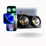 Refletor Mini Brut Led 200w Professional Rgb Flash Strobo Dmx