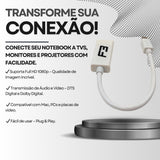 Adaptador Mini DisplayPort para HDMI F3 – Full HD 1080p (Compatível com Thunderbolt 1 e 2)